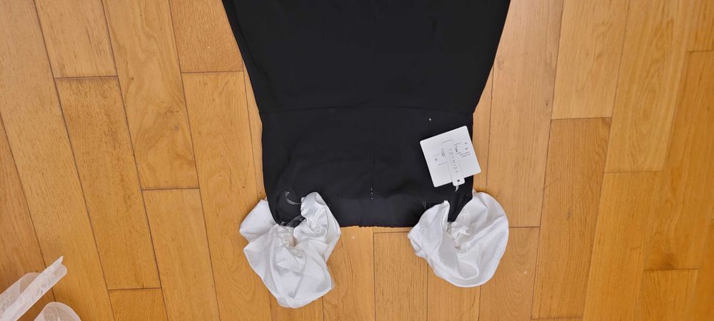 Kombinezon czarny wieczorowy