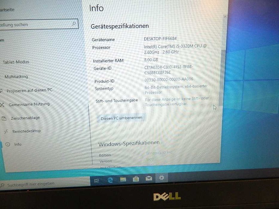 Dell Latitude E5430 Core i5-3320M 8GB DDR3 500GB