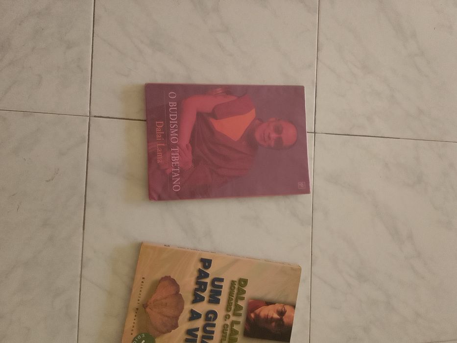 3 livros de Dalai lama