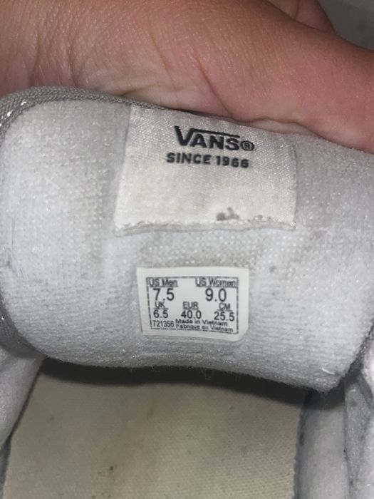 кросівки Vans Knu-Skool Світло-сірі