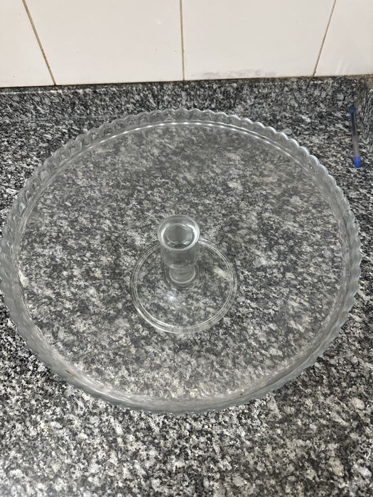 Prato suporte para bolo