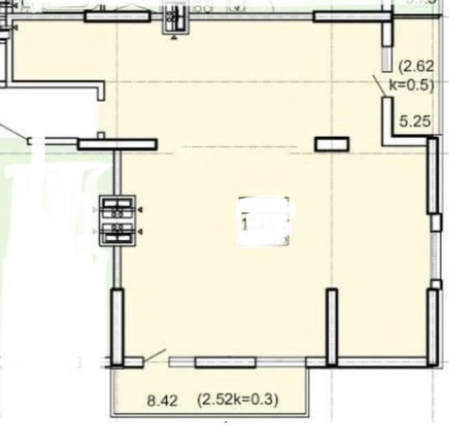 shev-06 3 кімн•106 м2•Акрополь•7 поверх•5 станція  Великого Фонтану