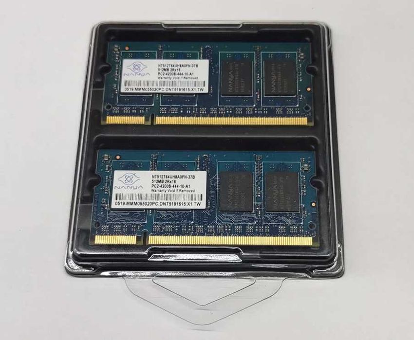 Memórias RAM DDR2 para portáteis