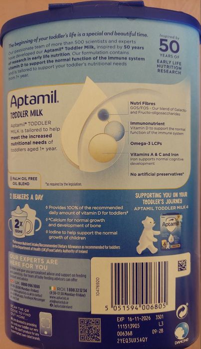 Детская смесь ,,Aptamil,,