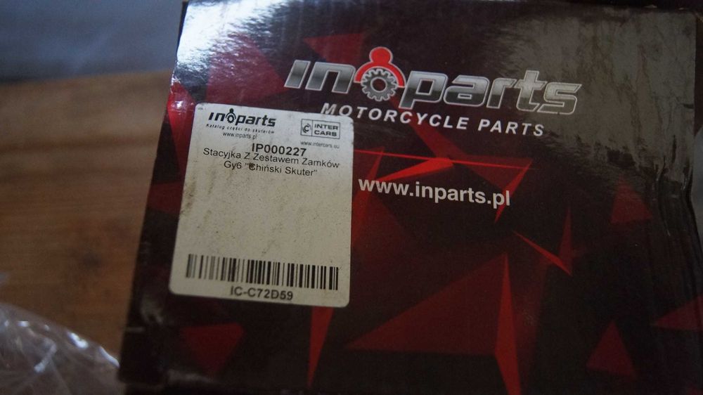 ZIPP SKUTER 2T 4T Stacyjka z zestawem zamków GY6 komplet