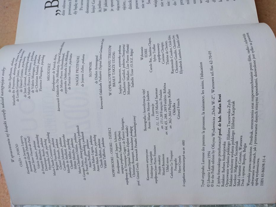 Encyklopedia dla rodziców. Larousse.