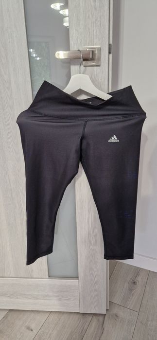 Adidas getry legginsy sportowe treningowe techfit Ais Capri Illum XS