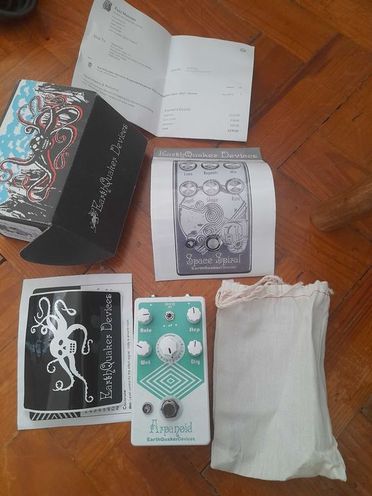 Pedal guitarra Arpanoid  da Earthquaker Devices- Raridade