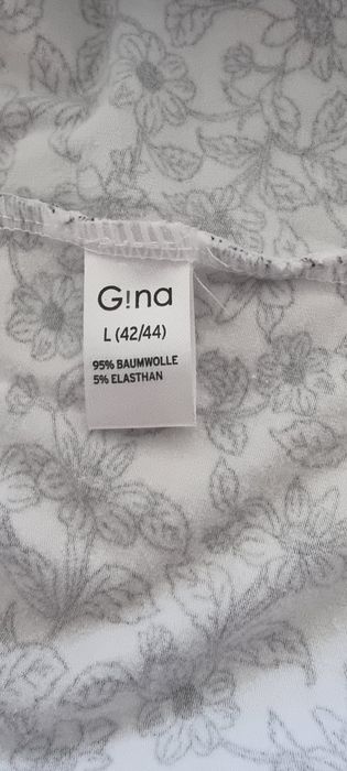 XL /42/44 G!na nowa bawełniana bluzeczka w kwiatuszki