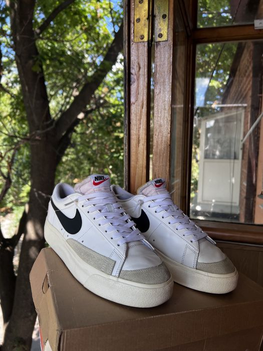 Скросівки: Nike Blazer Low Platform White