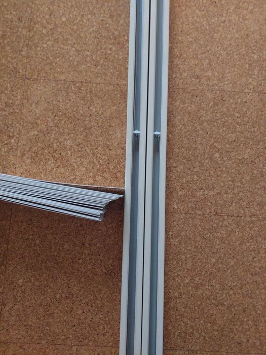 Estores/Bandas Verticais PVC - Bege - Bom Estado