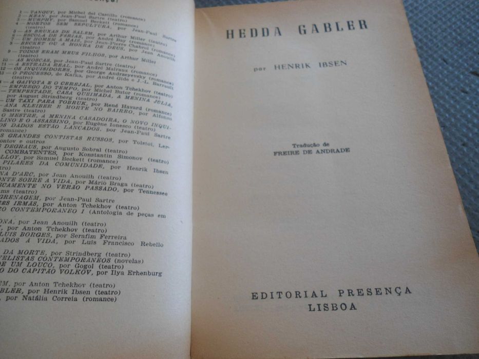 Hedda Gabler por Henrik Ibsen
