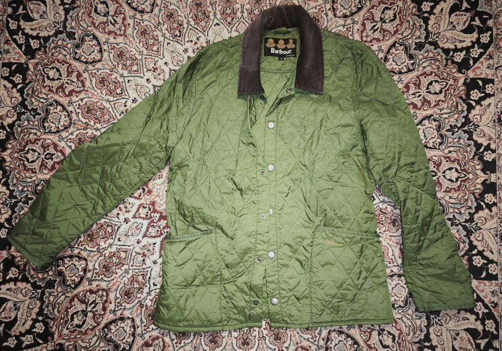 Лёгкая куртка BARBOUR,стеганка 48р.