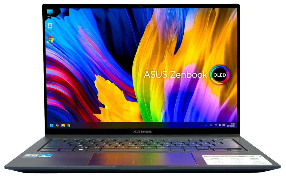 Ноутбук Asus Zenbook 14X OLED: Core i5-13500H/8 ГБ/512 ГБ/14.5" 2.8K, OLED, 120 Гц, Сенсорний