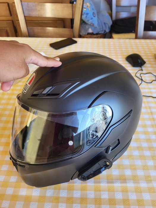 Capacete de moto A.G.V