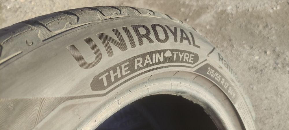 Opony letnie z 2020r 5mm 215/55/17 Uniroyal 5N