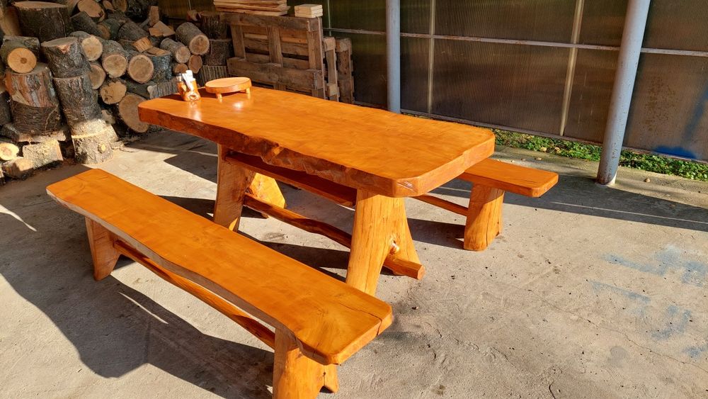 Стіл для тераси або дому 180 см. ручна робота