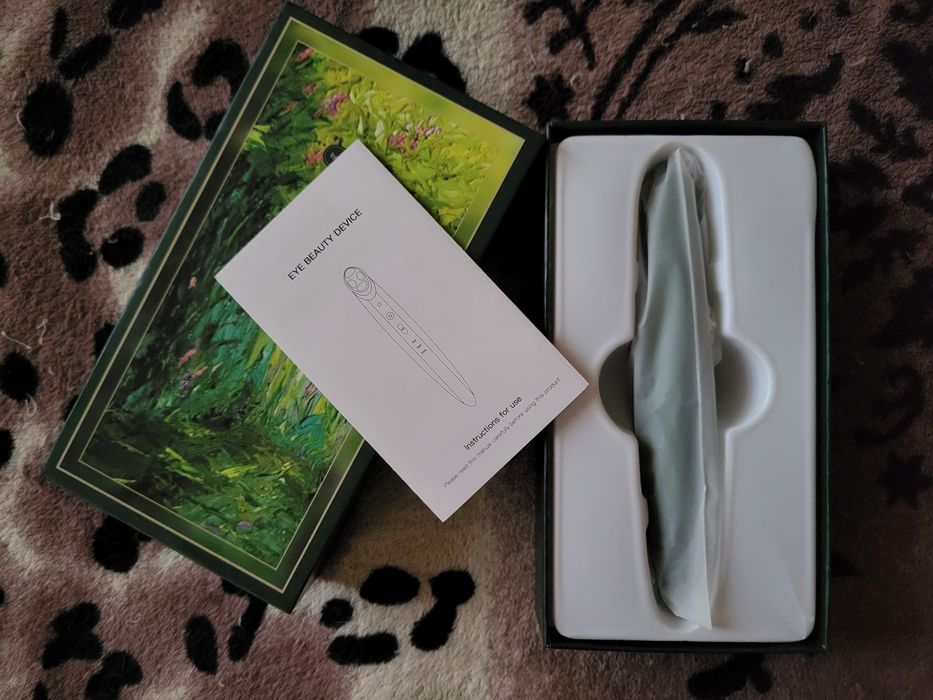 Мікрострумовий ems масажер для очей та обличчя, микротоковый массажер