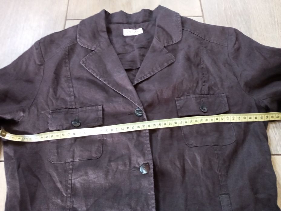 Żakiet len  rozm 38 40