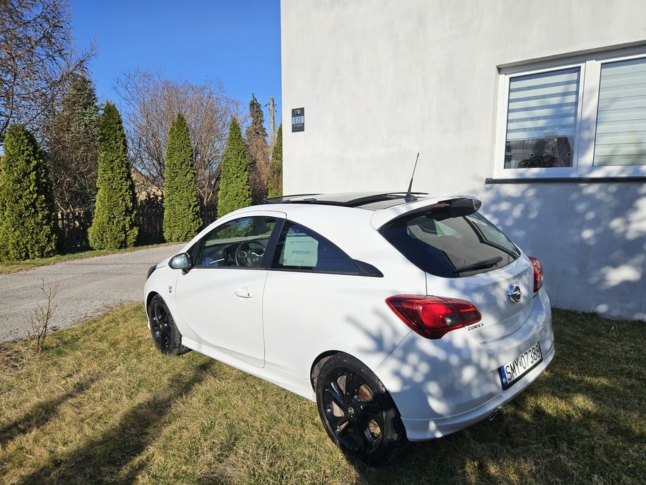 Opel Corsa E 1.0l 115KM OPC line,  niski przebieg, panorama dach
