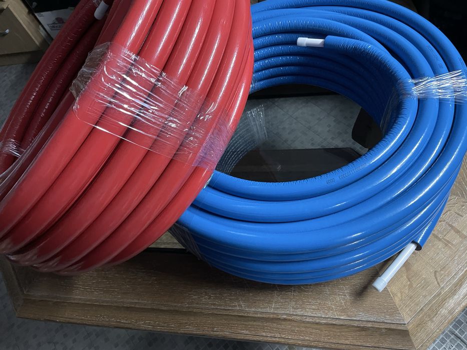 Rura do wody PEX ALU PEX 16X2mm w OTULINIE / izolacji - 50mb