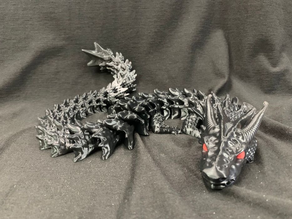 Dragão articulado impresso em 3d