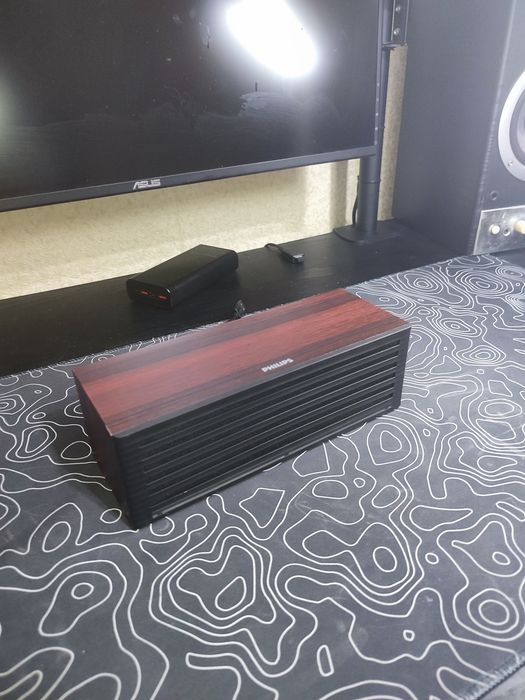 PHILIPS multimedia speaker 3000 series, Саундбар в ретро стилі, RGB, НОВА!! Залишилось 2 шт.