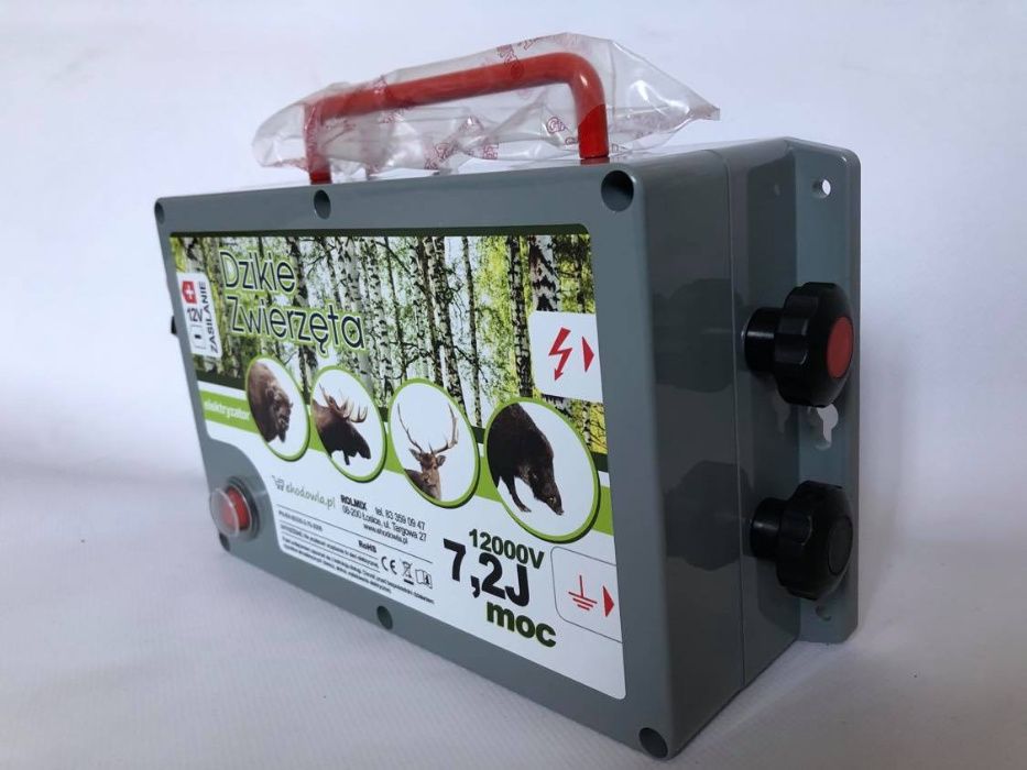 Elektryzator Dzikie Zwierzęta 7,2J pastuch elektryczny