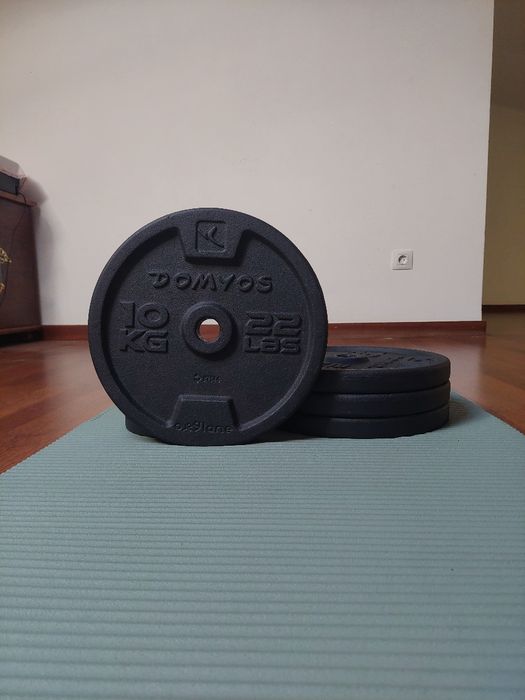 Barras e Discos de Musculação