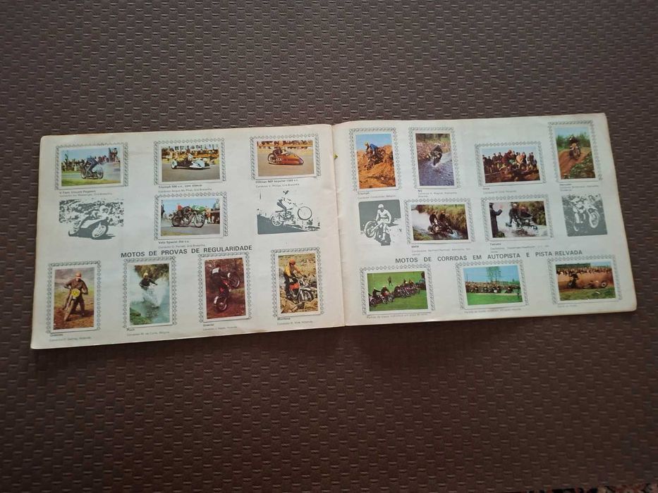 Motorismo caderneta completa (anos 70)