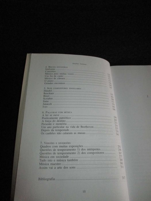 Livro Ao Sabor da Música António Cartaxo
