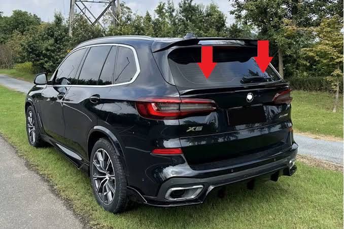 Спойлер BMW X5 G05 накладка на багажник ляду бленда козырек антикрыло