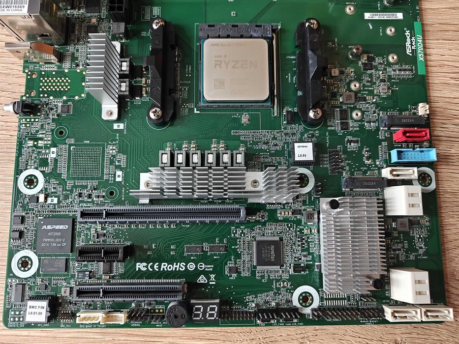 ASRock Rack X570D4U AM4 | AMD Ryzen 7 5700X (8c/16t) | IPMI Serwer BOX