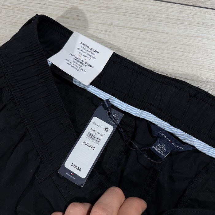 Нові Чорні Штани Карго Томмі Хілфігер Tommy Hilfiger TH, XL, Оригінал