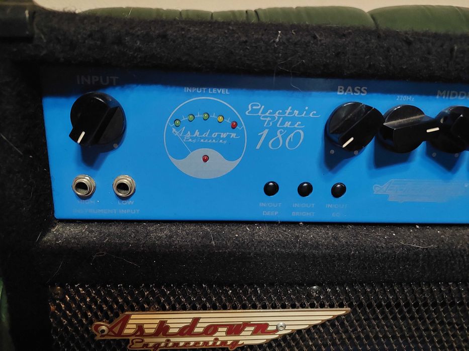 Combo de baixo Ashdown Eletric Blue 180