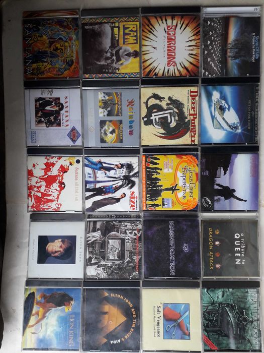 СД-ДИСК eric clapton /santana/rainbow/whitesnake/foreigner/slade 


.