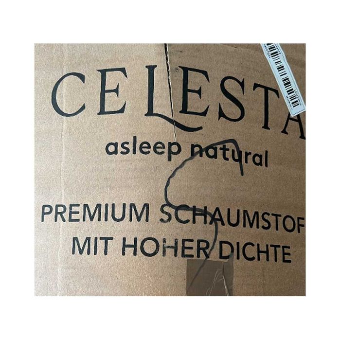 Sobrecolchão / Topper Premium Celesta Asleep Natural - 140×200 cm – 6 cm – Novo – Envio Incluído