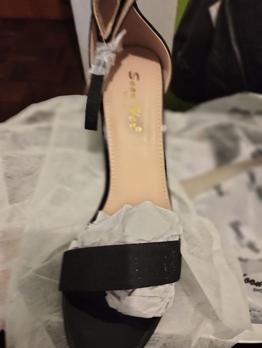 Calçado sapato alto