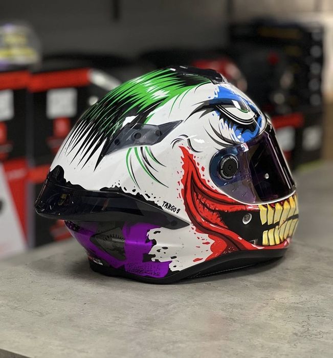 Знижка! Мото шолом MT targo s Joker джокер шлем MT helmets тарго с