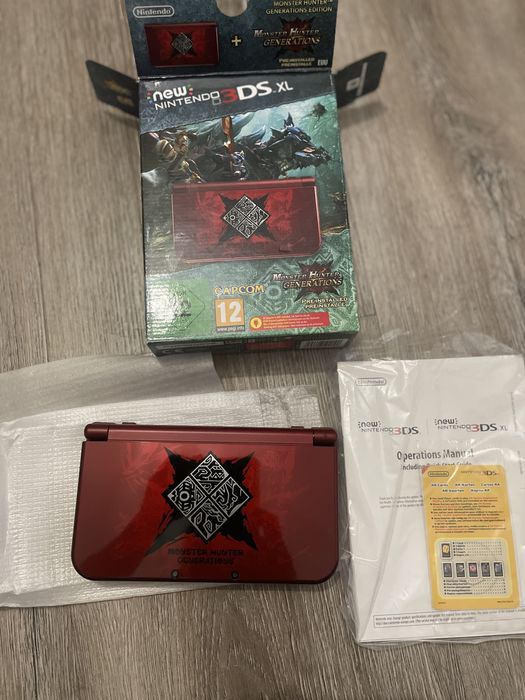 New Nintendo 3DS XL Monster Hunter Generations Edition