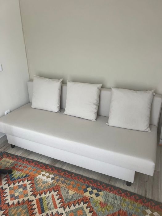 Sofá Cama Ikea Alvdalen Bege