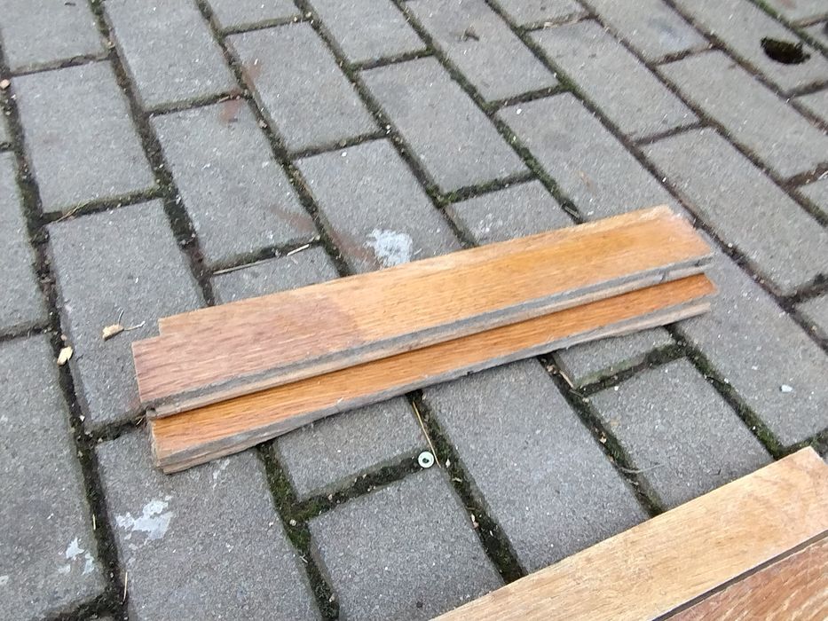 Паркет дубовий польський б/в розміри 350,400/45 товщина 22