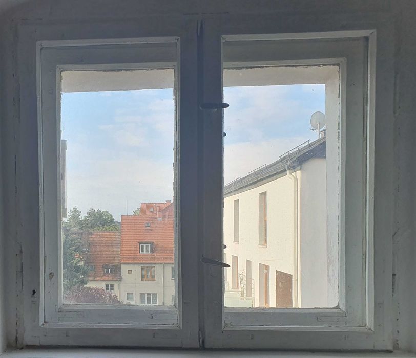 okna drewniane (baaardzo stare)