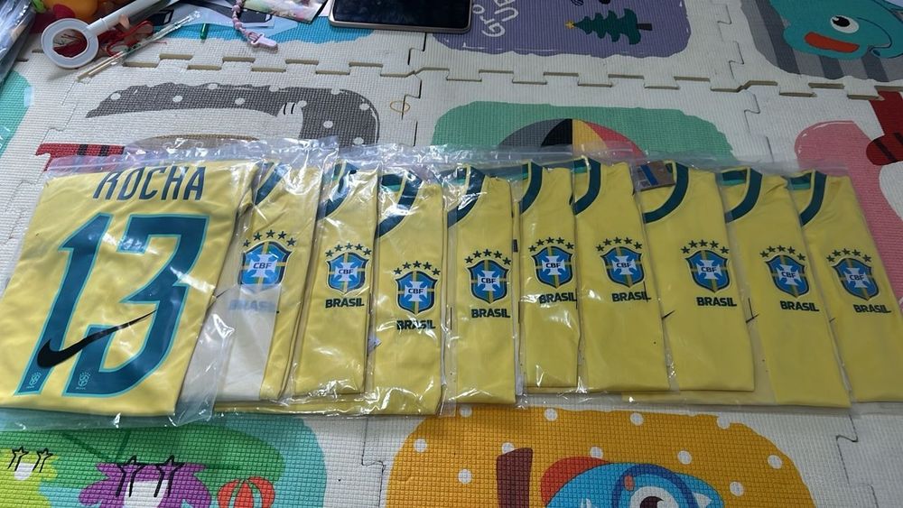 Camisolas fo Brasil
