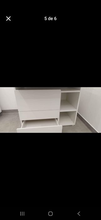 Fraldário ikea com arrumação