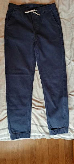 Granatowe jeansy 152_158