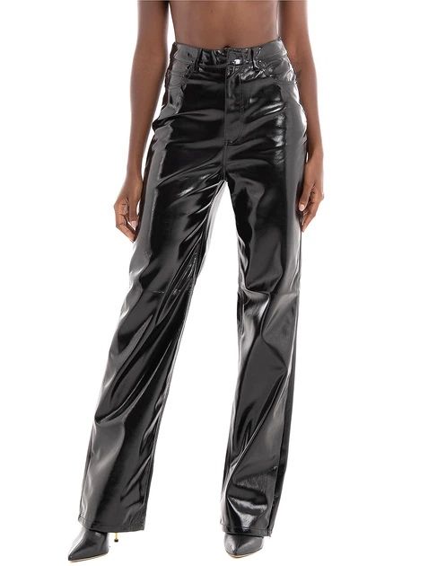 Лакові штани boohoo