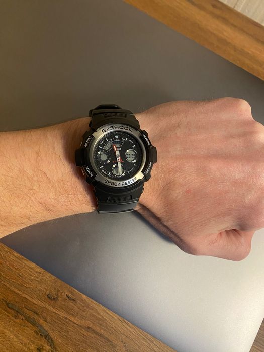 Чоловічий годинник CASIO G-Shock AW-590 — Оригінал