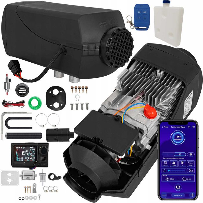 Автономка дизельна 8 квт 12V Hoalte,вебасто 8kw 12V,обігрівач дизельни