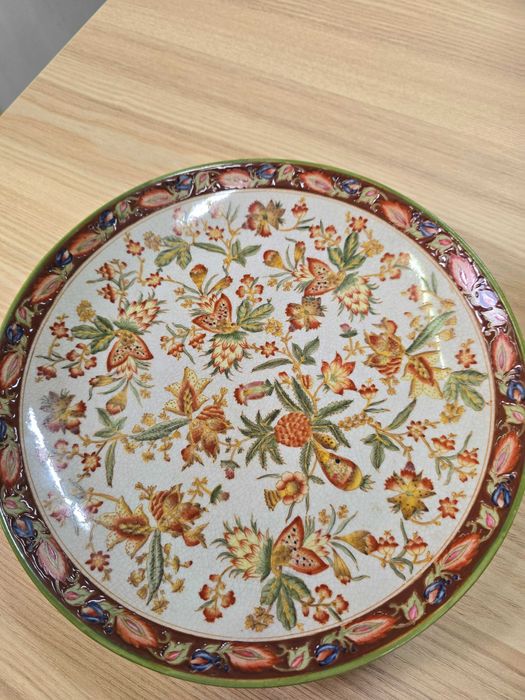 Prato em porcelana xinesa wong lee